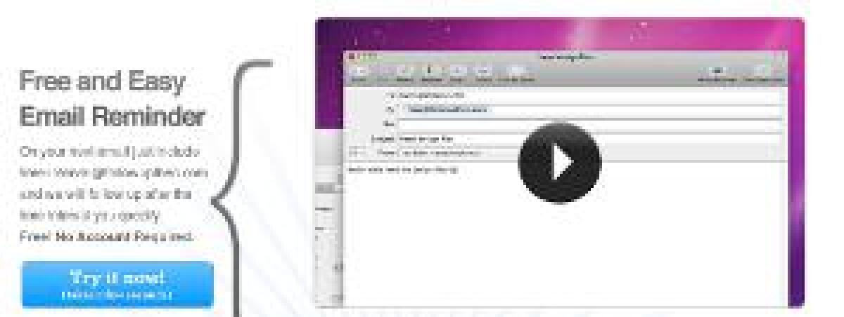 FollowUpThen, servizio per impostare promemoria via mail - 