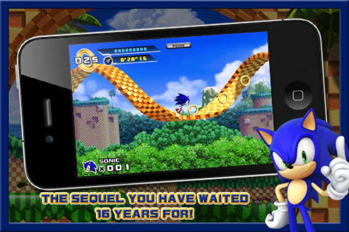 Sonic The Hedgehog 4™ Episode I disponibile per iPhone - 