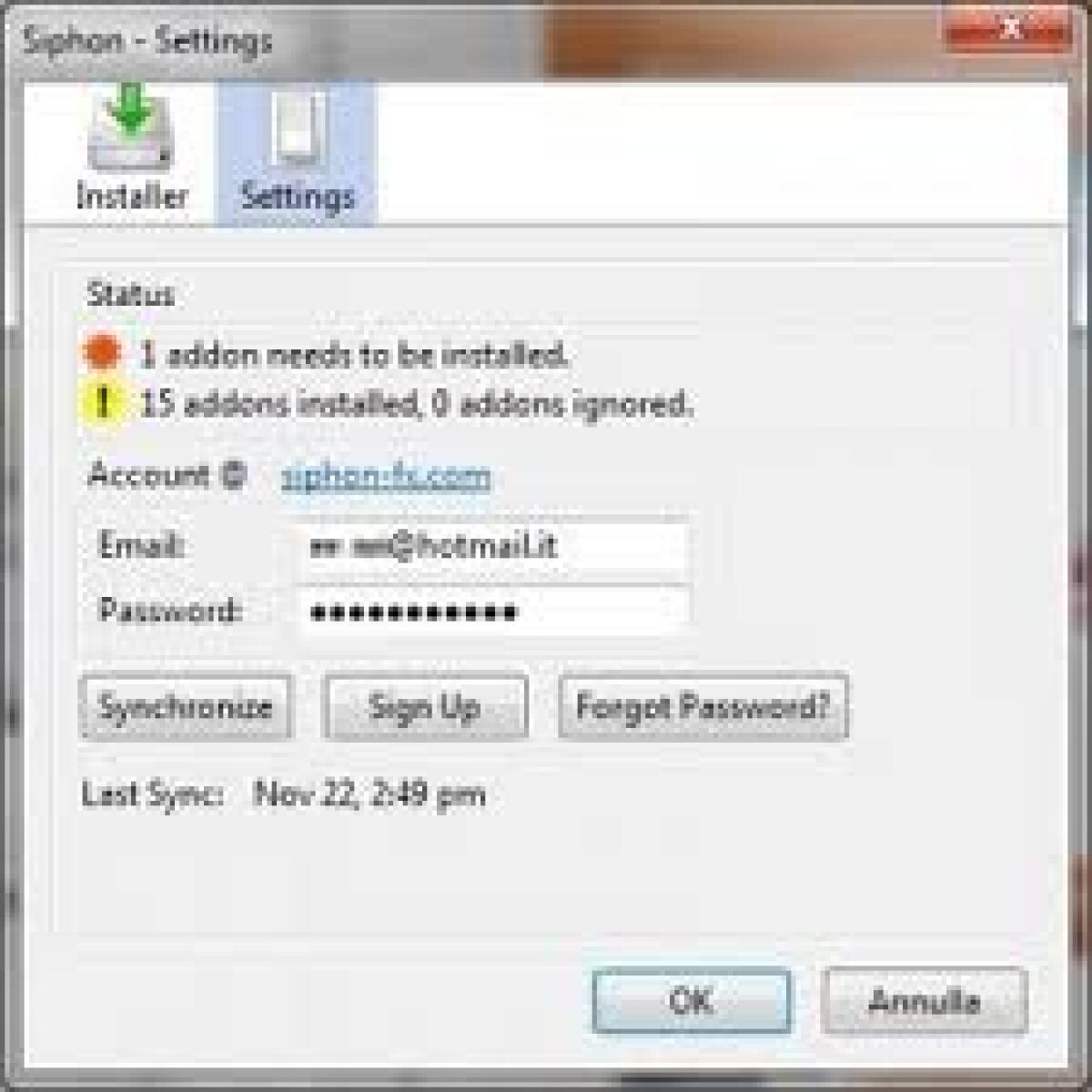 Addon Firefox su più computer - 