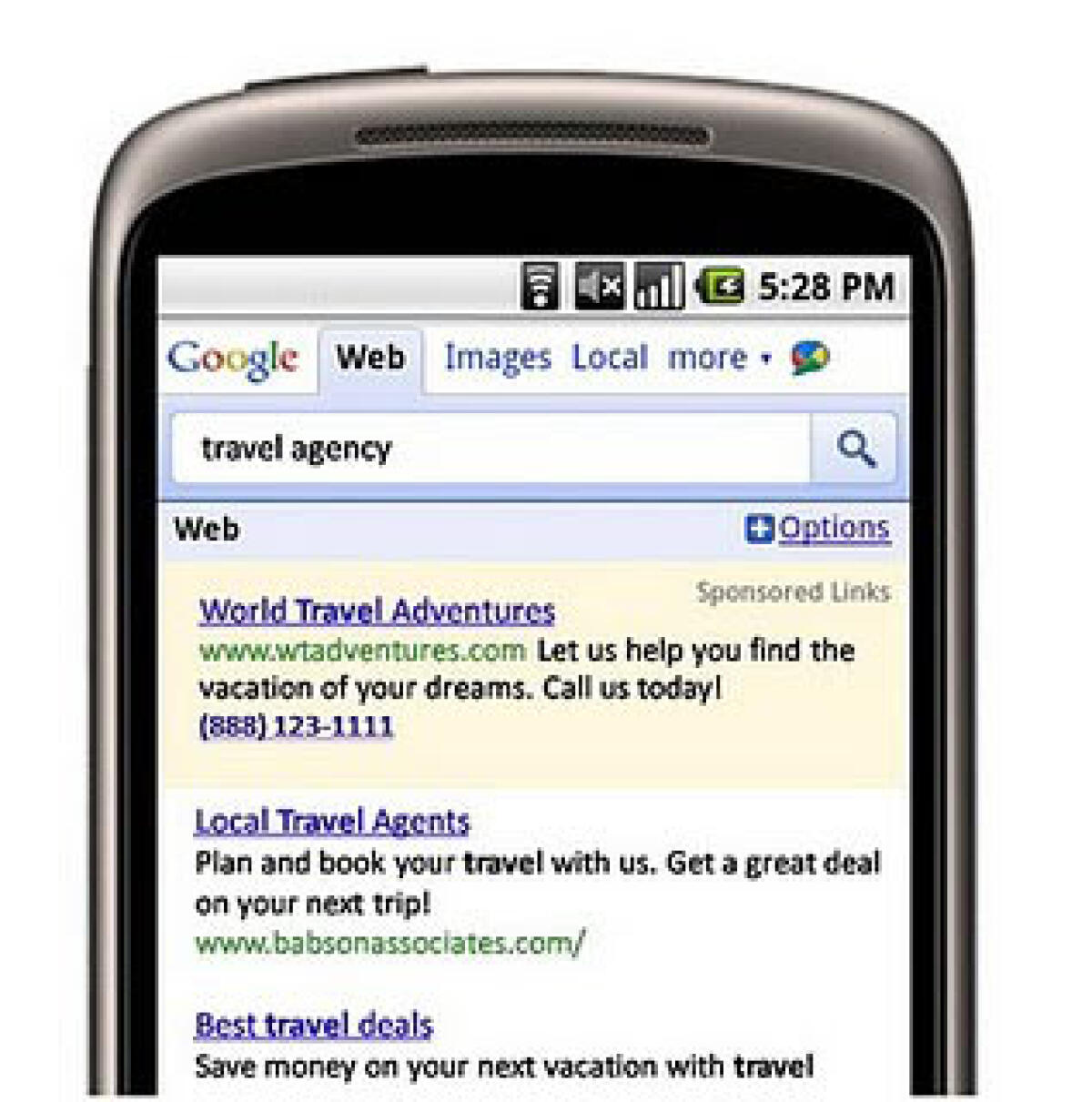 Google fattura un miliardo di $ l'anno di pubblicita' su telefoni cellulari e smartphone - 
