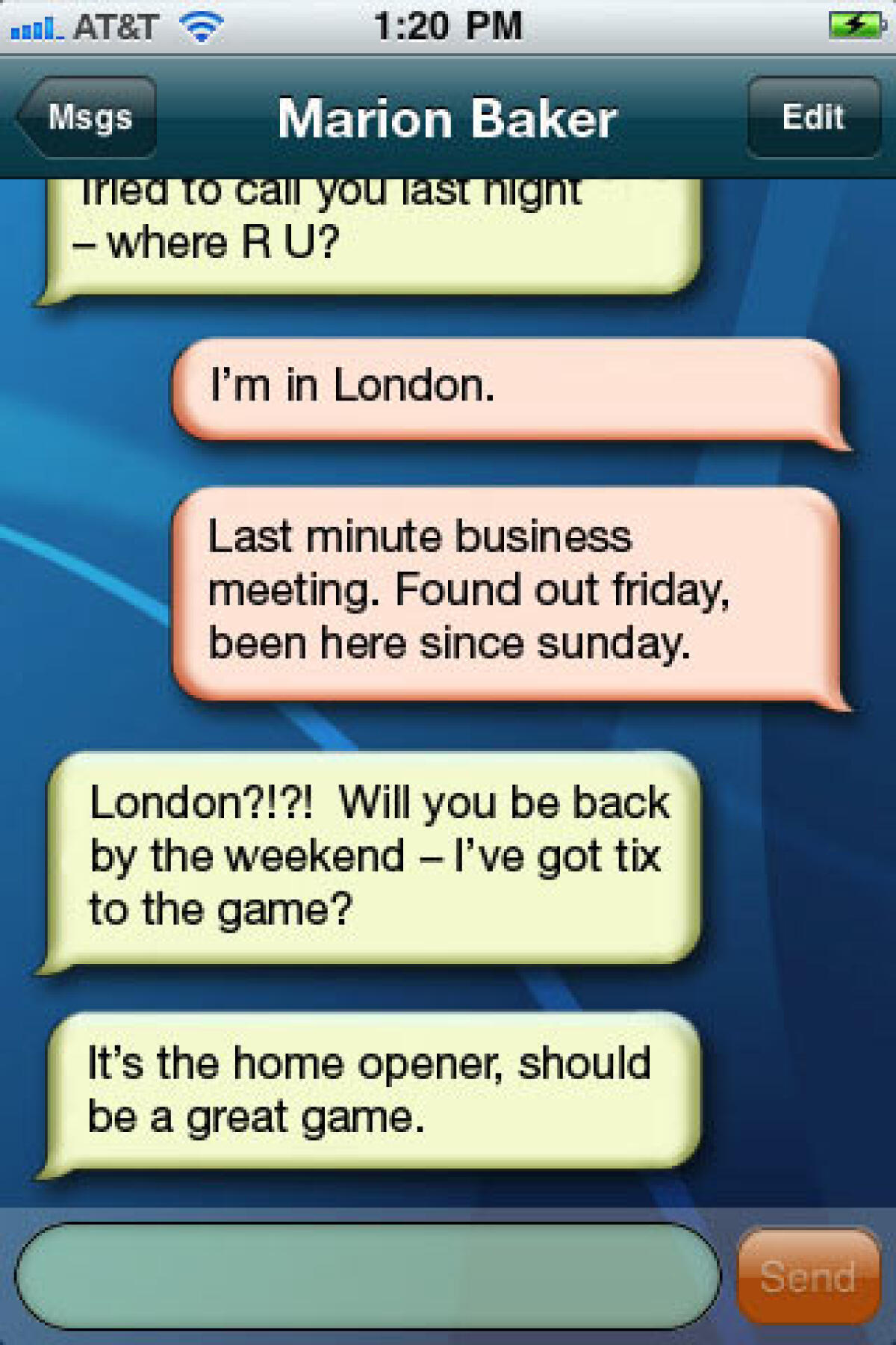 Inviare SMS gratuiti con iPhone - 