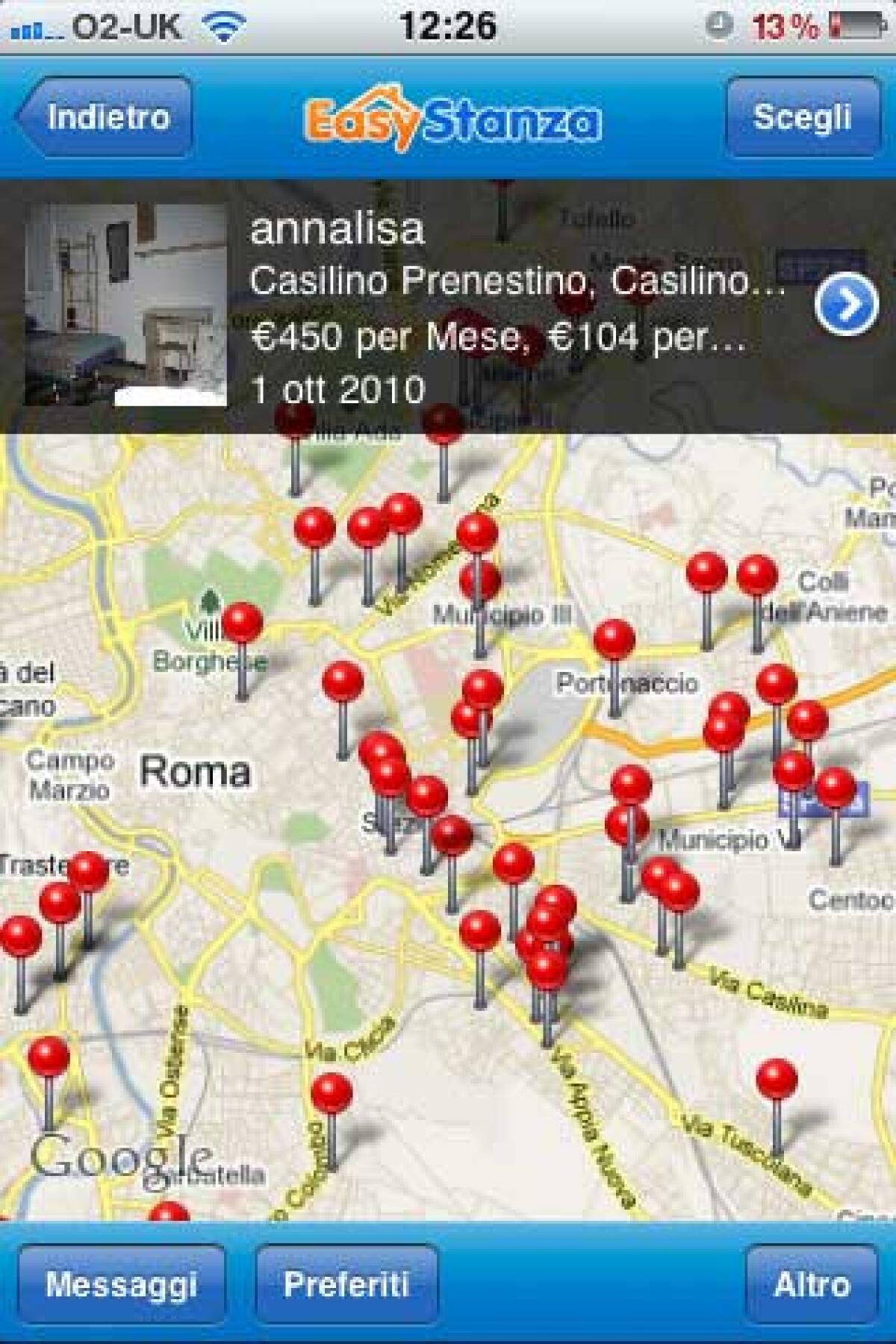 Come cercare camere per studenti (e non) e coinquilini con iPhone  - 