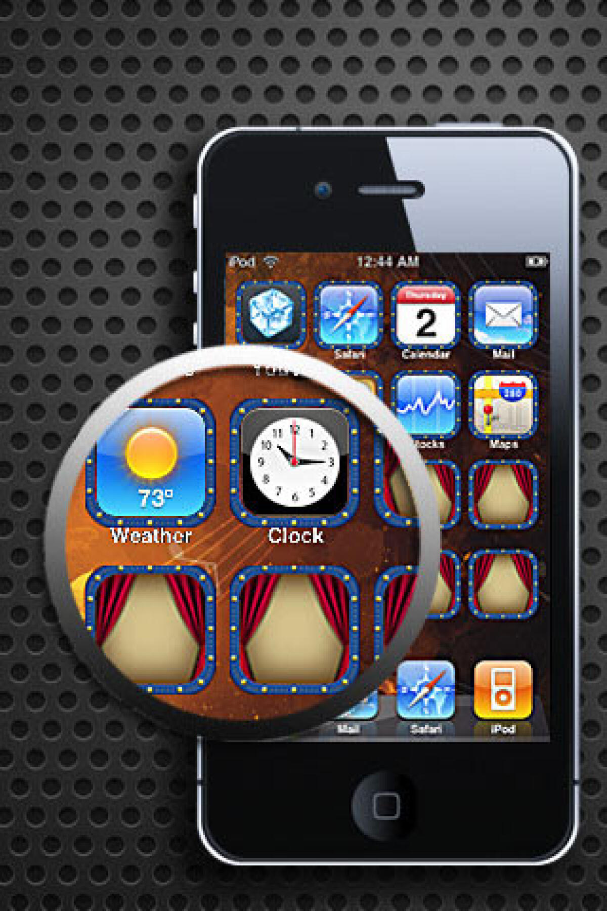 iPhone: realizza Spingboard uniche con Glow Backgrounds IN ONE - 