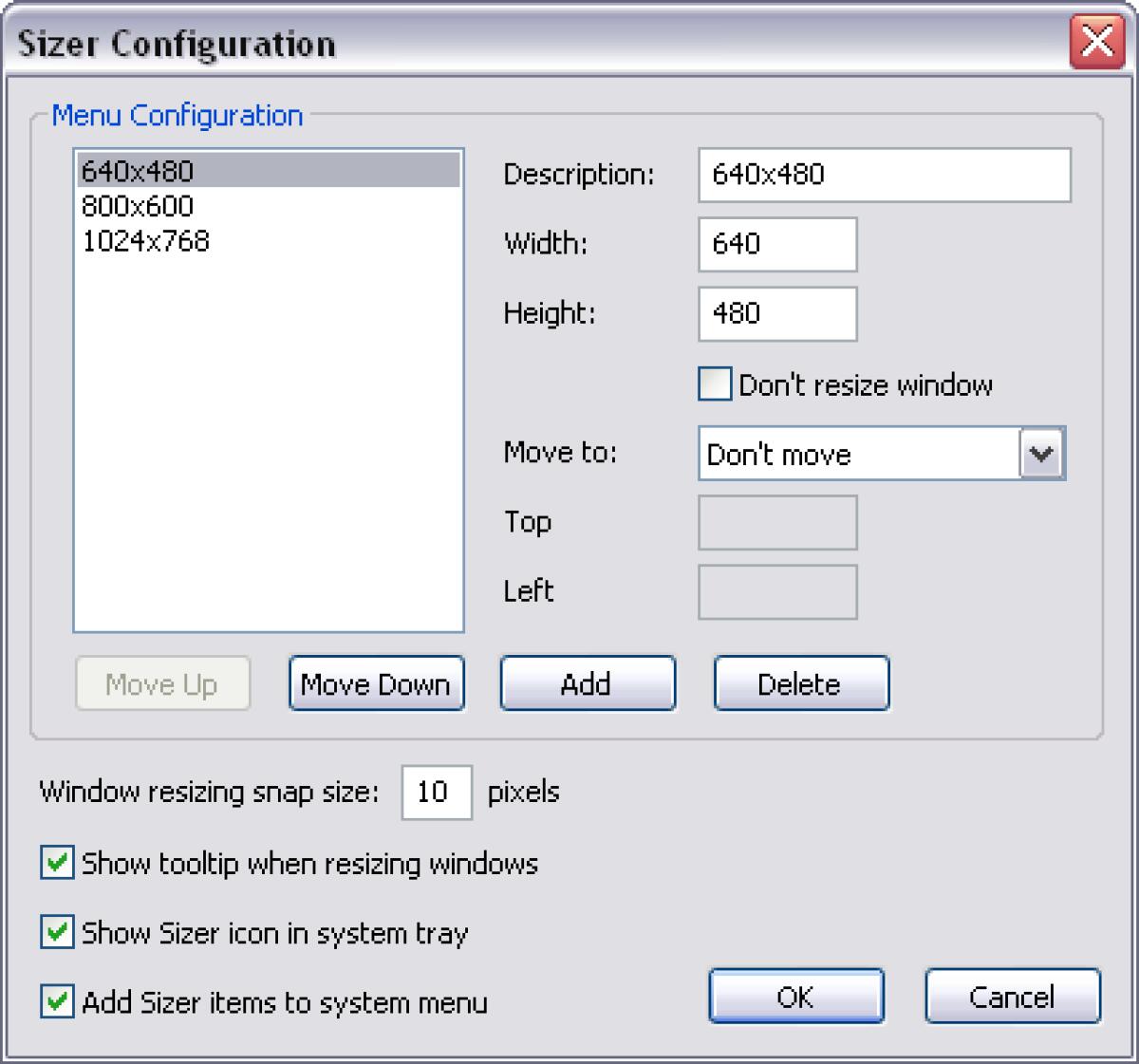 Ridimensionare finestre Windows - 