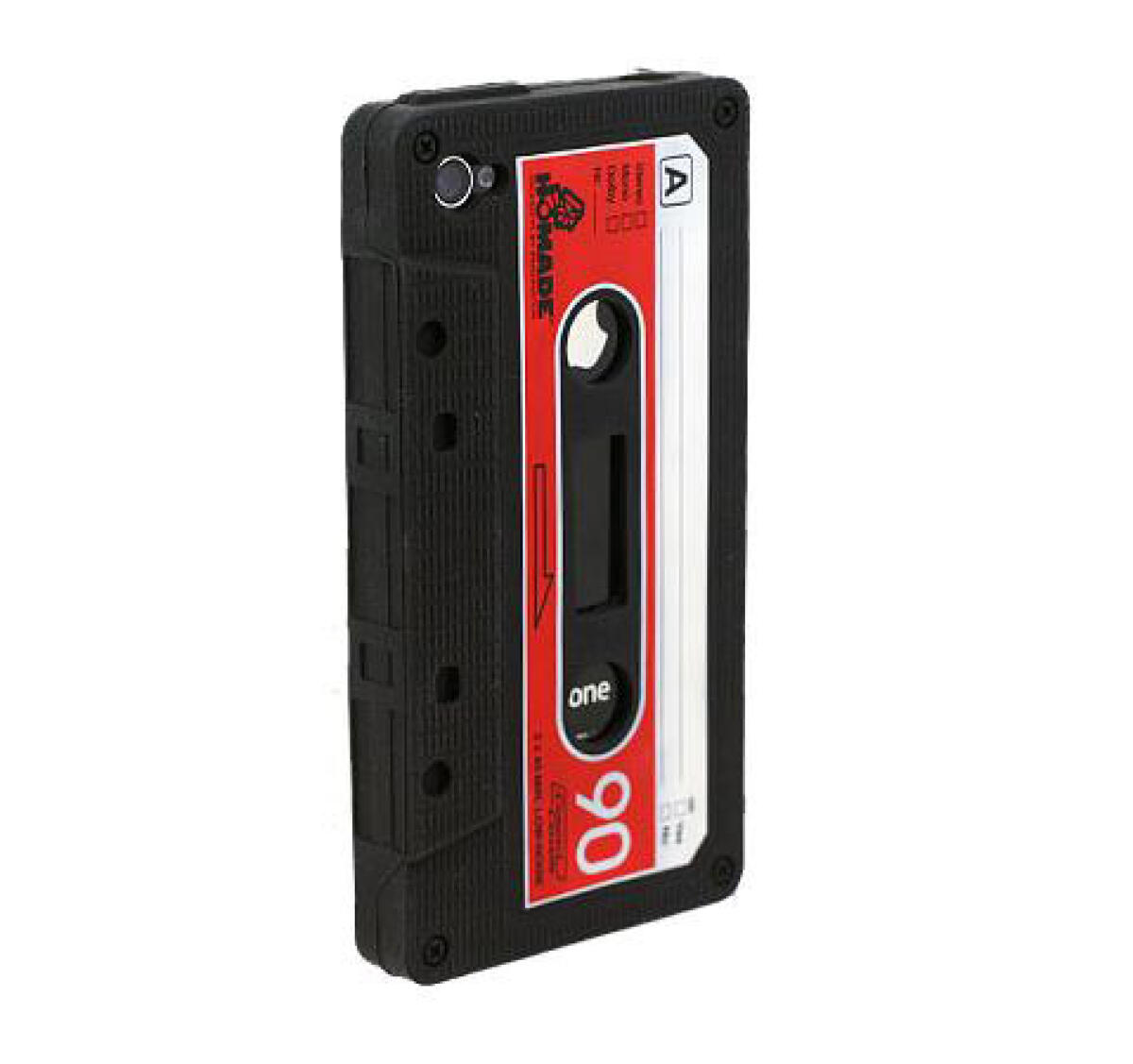 Custodia per iPhone 4 a forma di vecchia musicassetta by UsbFever - 