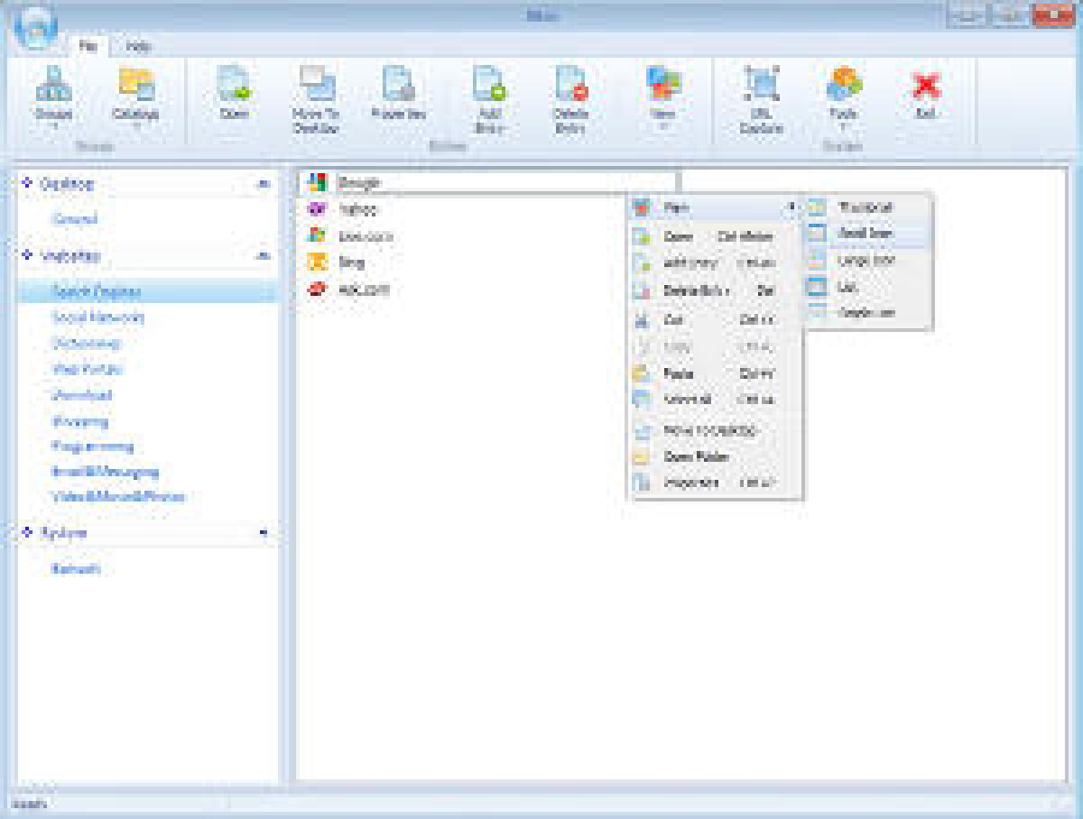 Desktop Manager BBox, per un desktop ordinato - 