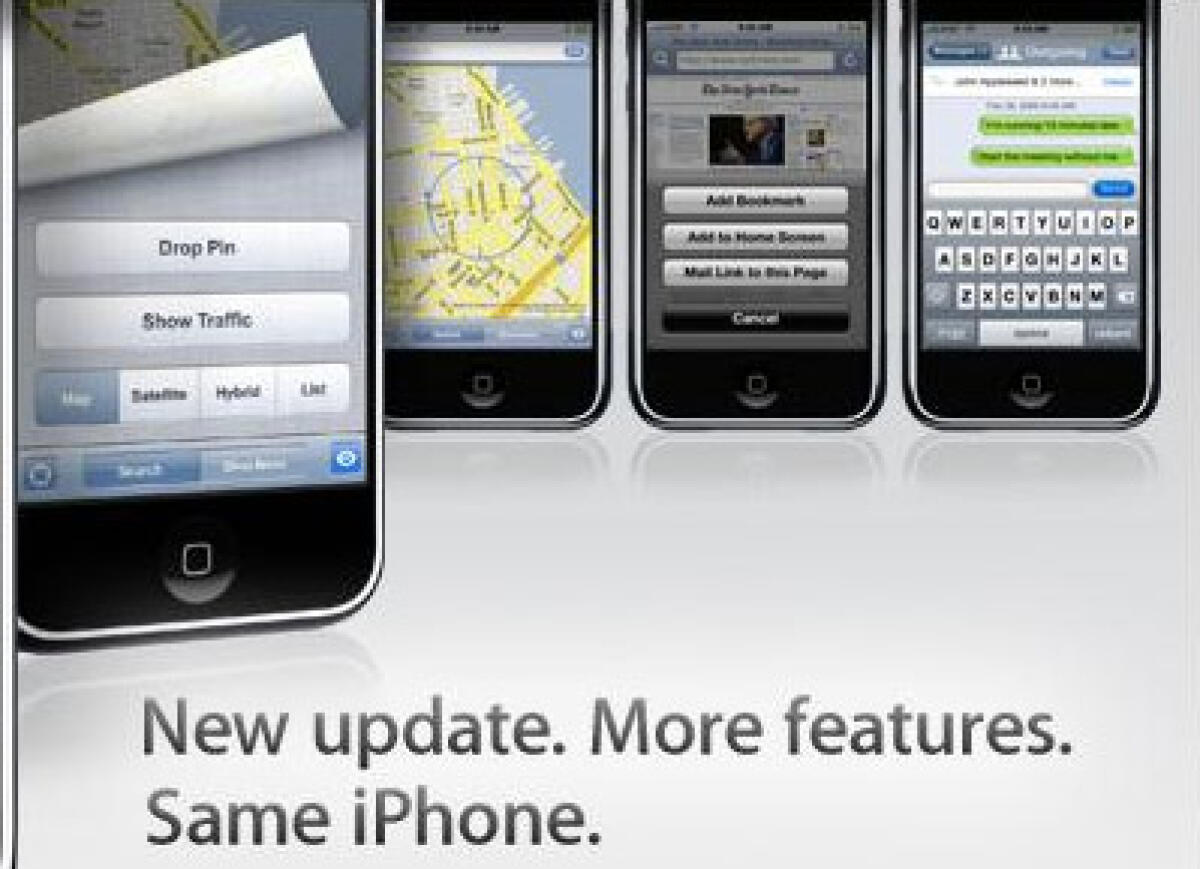 La prossima settimana sara' disponibile un aggiornamento firmware per iPhone - 