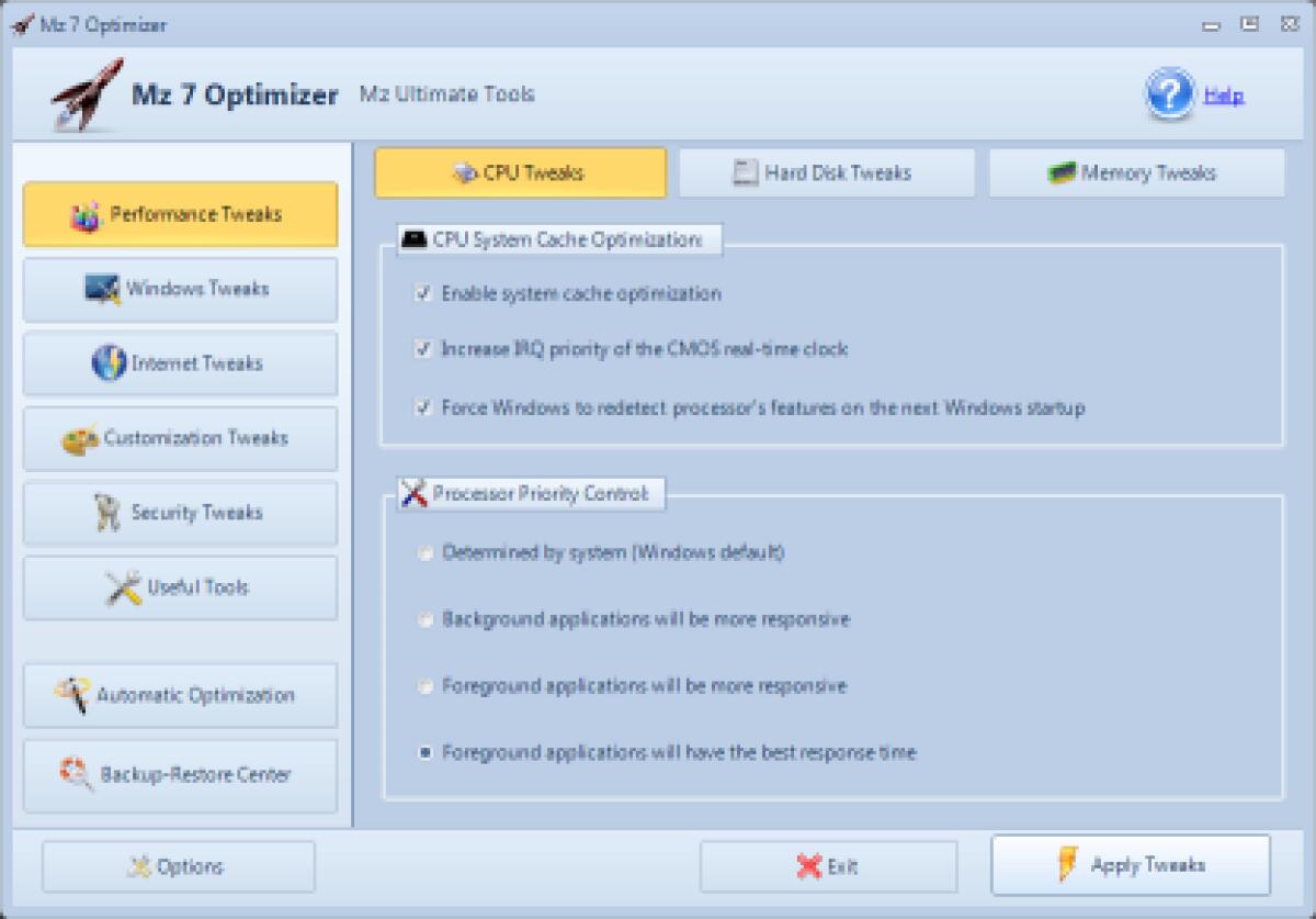 Aumentare prestazioni Windows7 - 