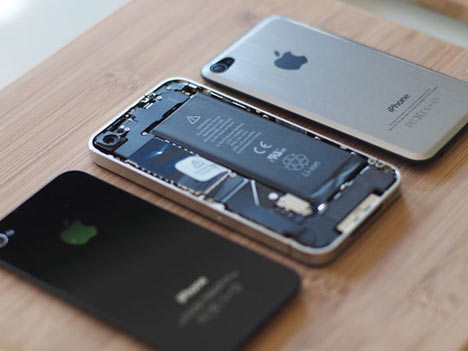 iPhone 4 argentato?