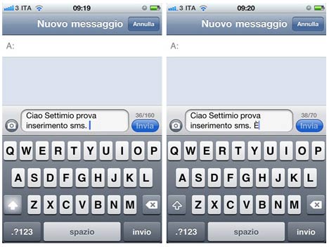 Inviare SMS da iPhone: attenzione agli addebiti non previsti