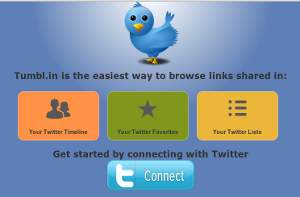 Tumbl.in, consultare i tweet alla Stumbleupon