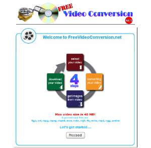 Free Video Conversion, convertitore di video online