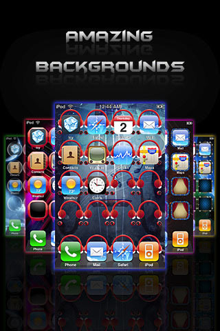 iPhone: realizza Spingboard uniche con Glow Backgrounds IN ONE