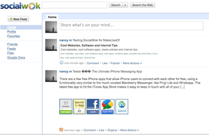Creare social network