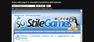 Simures, testare siti web in varie risoluzioni
