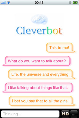 Dialoga col tuo iPhone grazie a Cleverbot