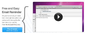 FollowUpThen, servizio per impostare promemoria via mail