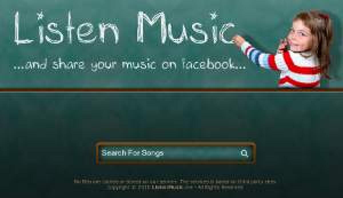 ListenMusic.me, motore di ricerca per mp3 con condivisione e download - 