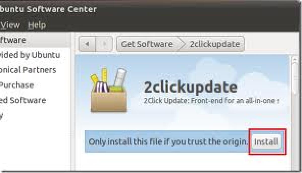 Ubuntu sempre pulito: con 2Click - 
