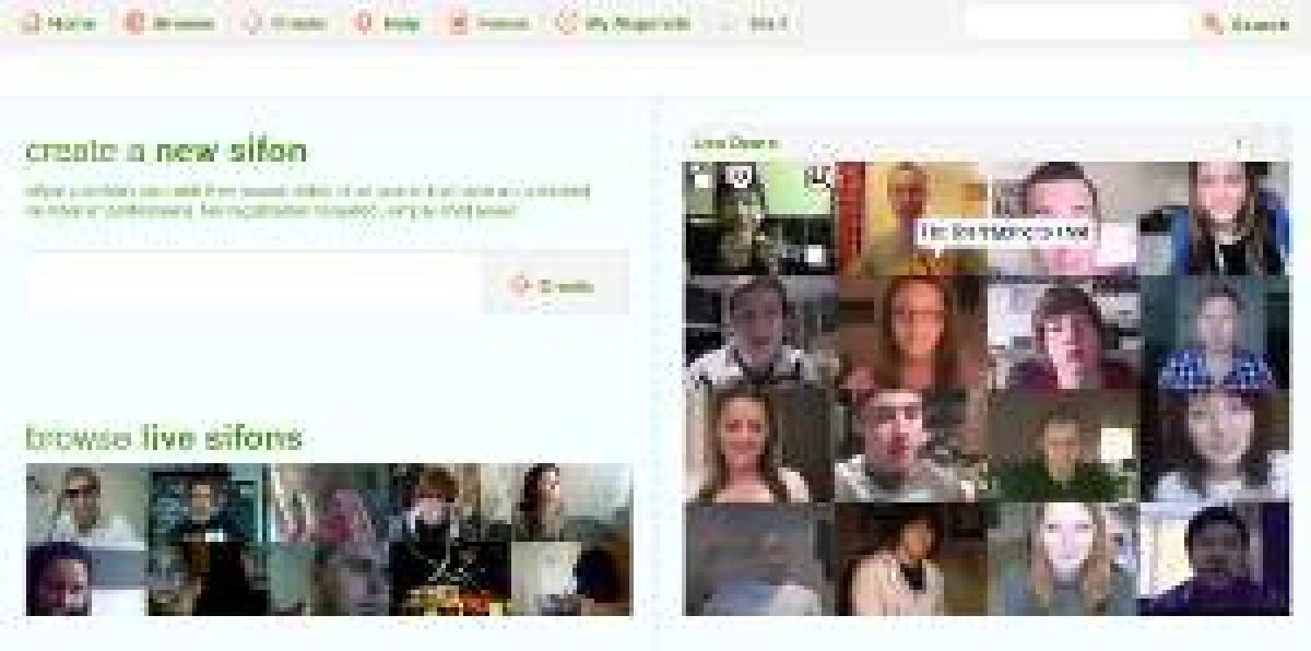 Sifonr, servizio per creare chat da condividere - 