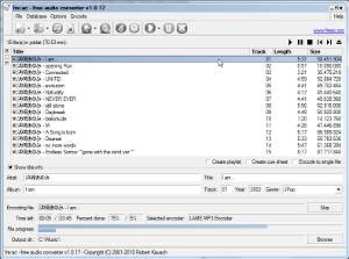 Fre:ac, convertire file musicali da un formato ad un altro - 