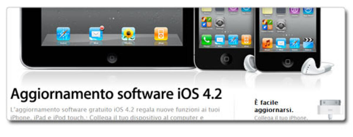 iOS 4.2 disponibile per il download! - 
