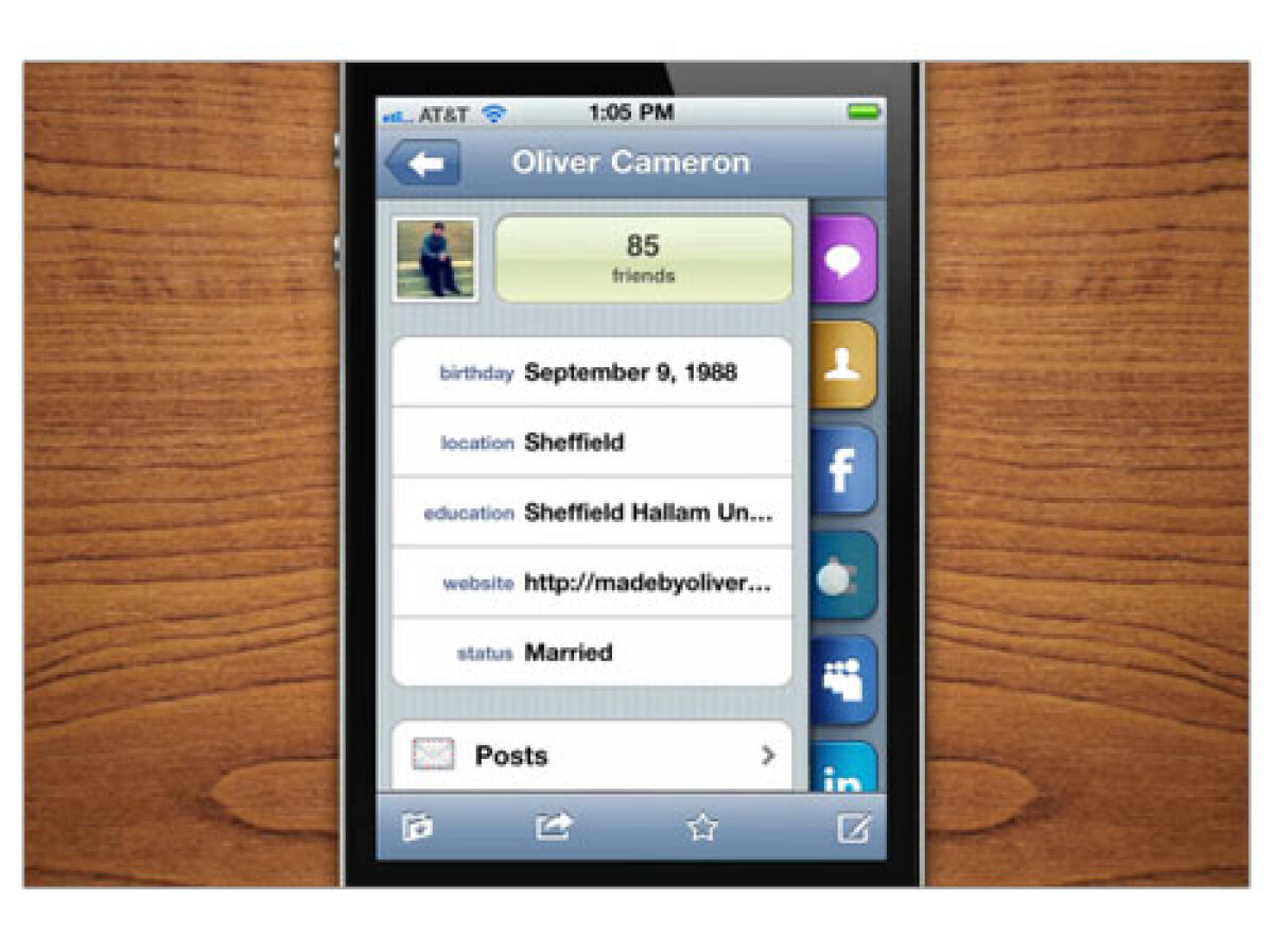 iPhone: come contattare tutti gli amici di diversi social network con una sola applicazione - 