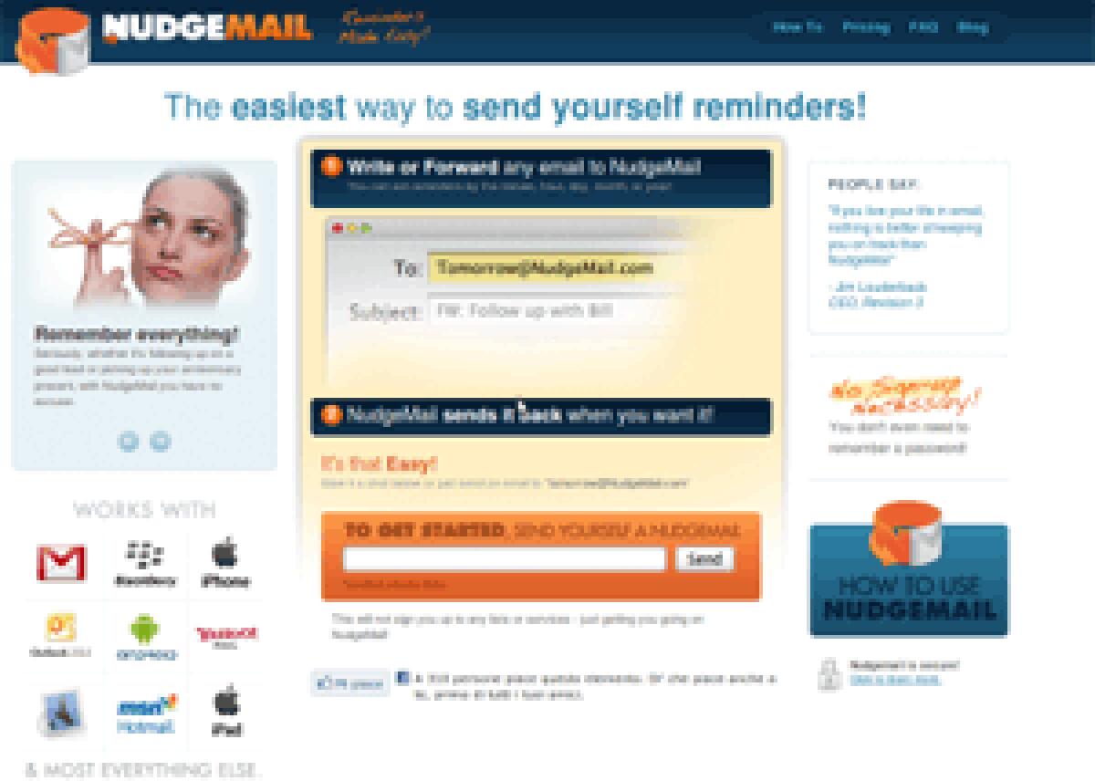 Promemoria impegni via e-mail - 