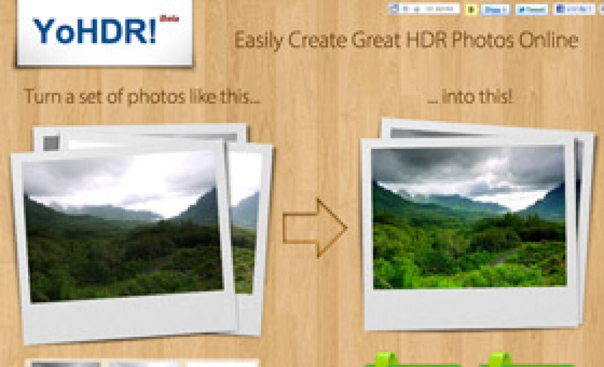 Creare immagini HDR online - 