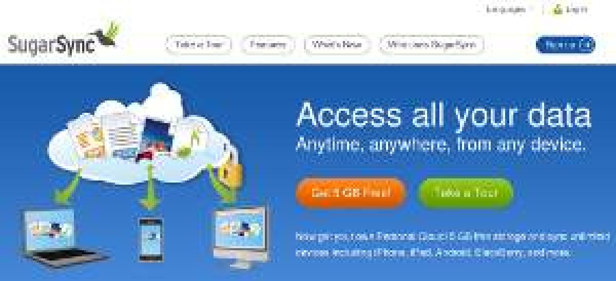 SugarSync, servizio di file hosting simile a Dropbox - 