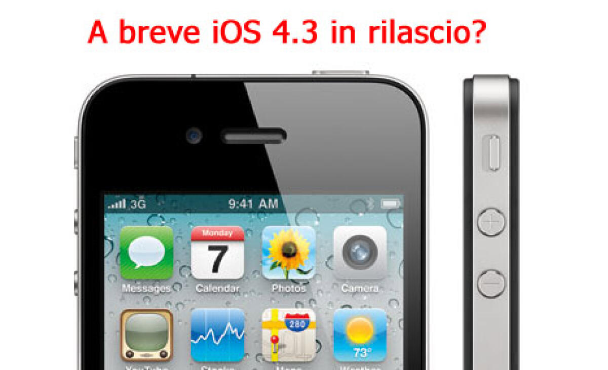 iOS 4.3 in rilascio per il 13 dicembre? - 