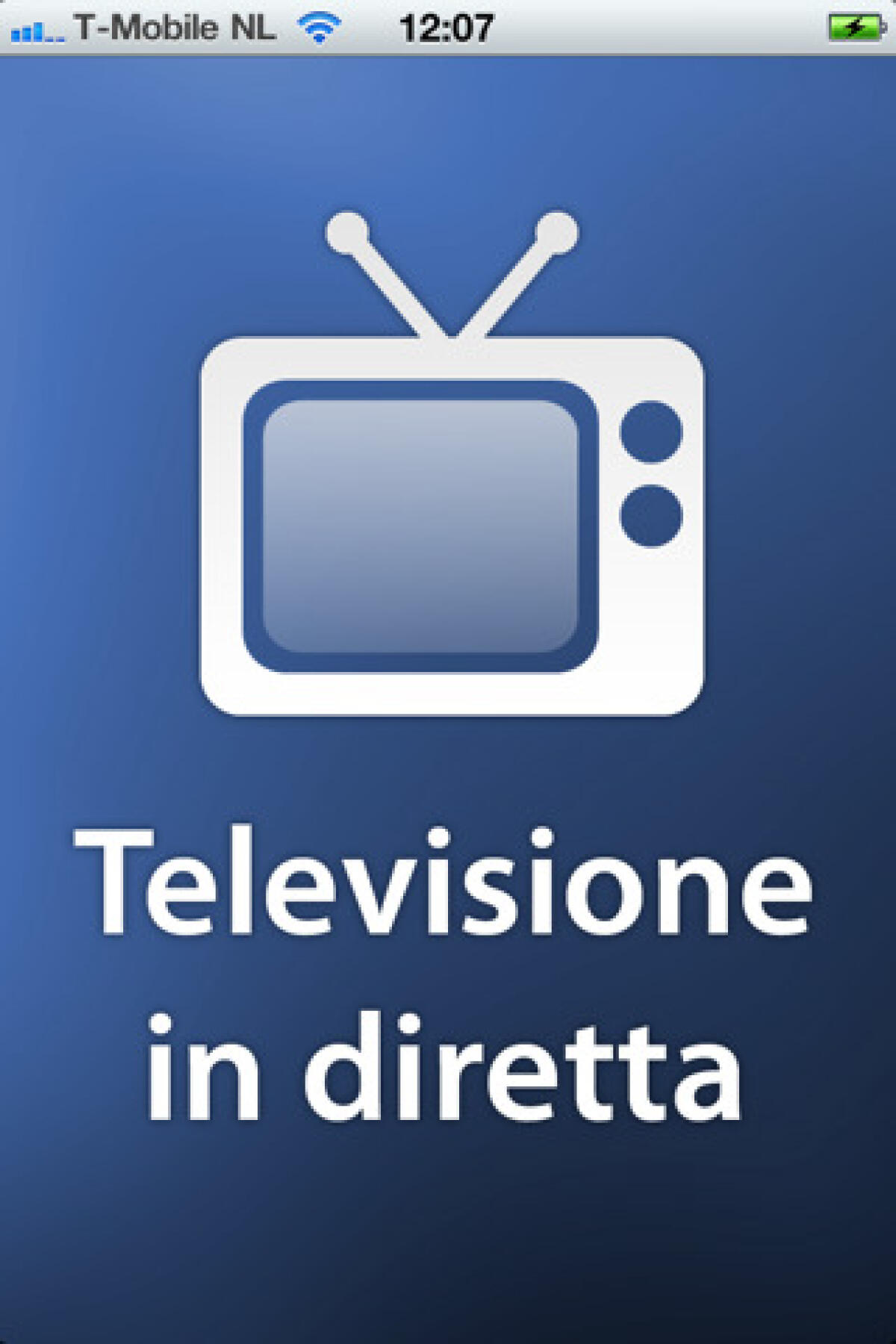 Vedere la TV su iPhone grazie all'applicazione Televisione in diretta - 