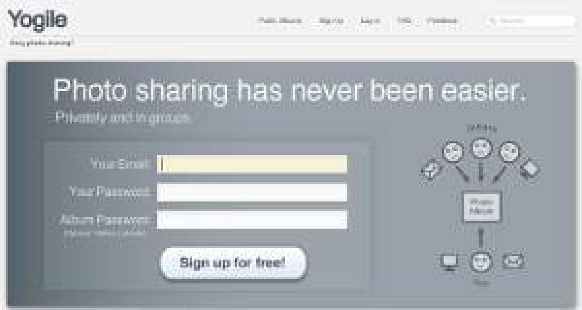 Yogile, servizio di photo sharing collaborativo - 