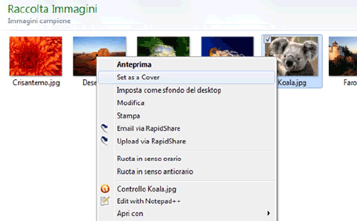 Impostare immagine cartella su Windows 7 - 