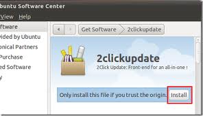 Ubuntu sempre pulito: con 2Click