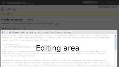 Modificare interfaccia Wordpress