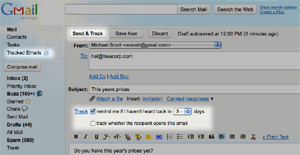 Tracciamento e-mail con Gmail