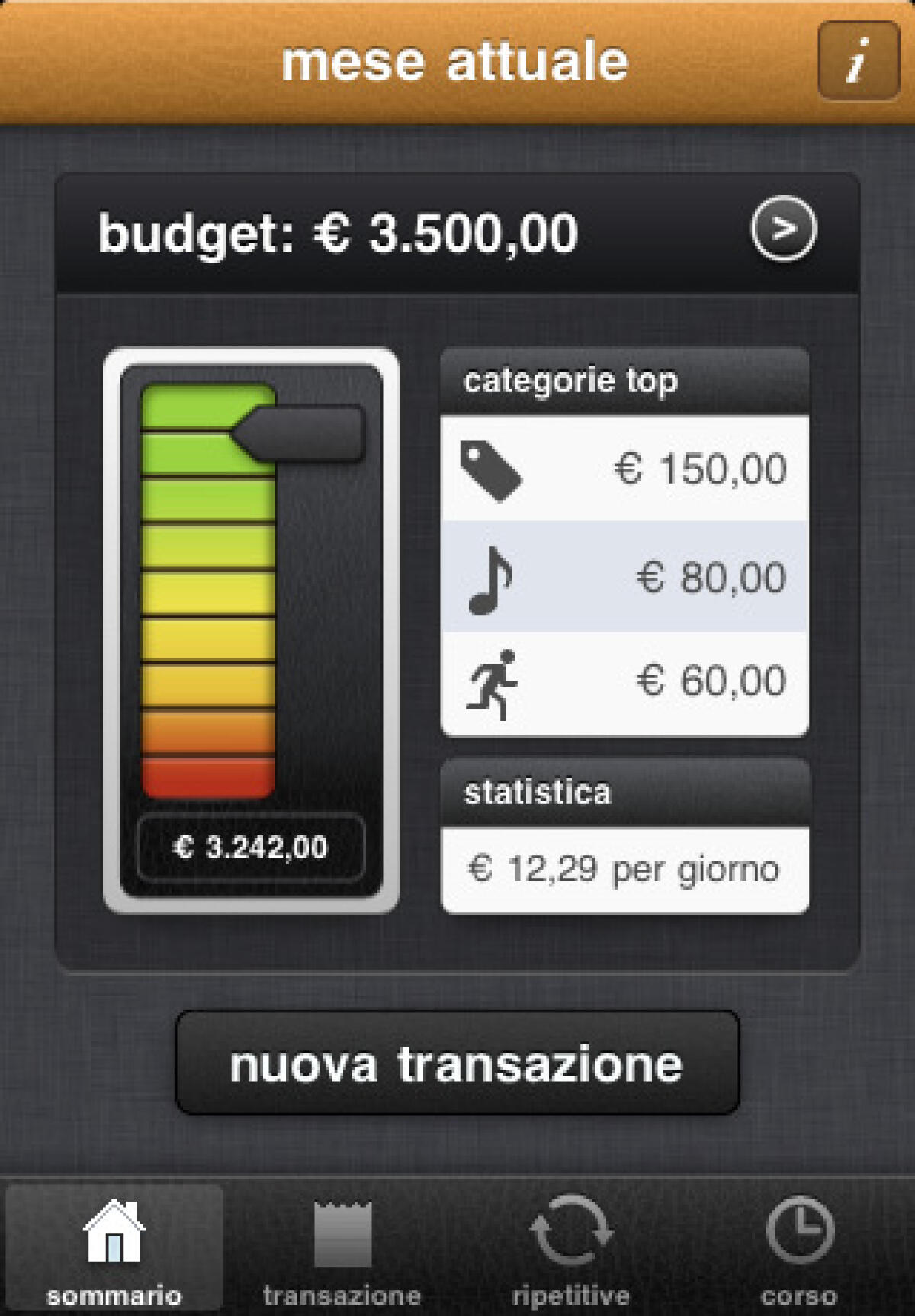 Gestici il bilancio familiare con iPhone e l'app MoneyBook - 