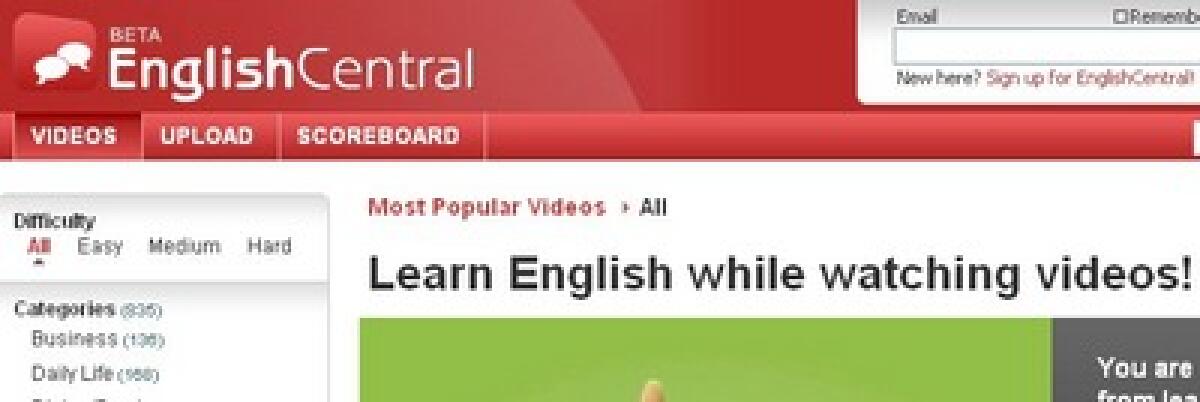 Imparare l’inglese online - 