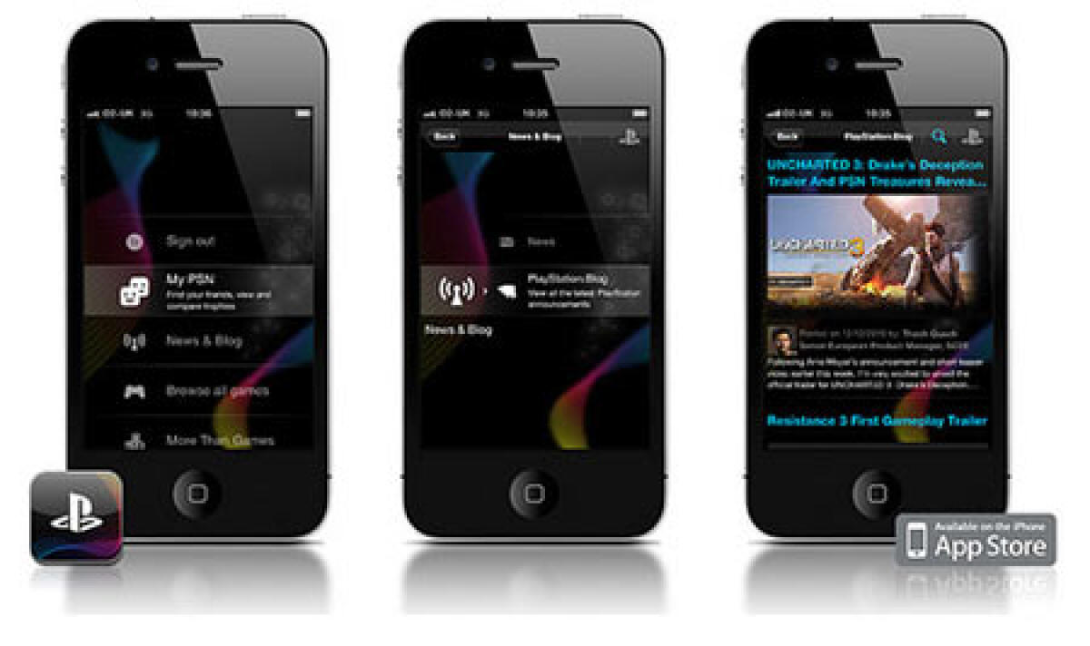 iPhone: Sony annuncia l'imminente rilascio dell'applicazione ufficiale Playstation - 