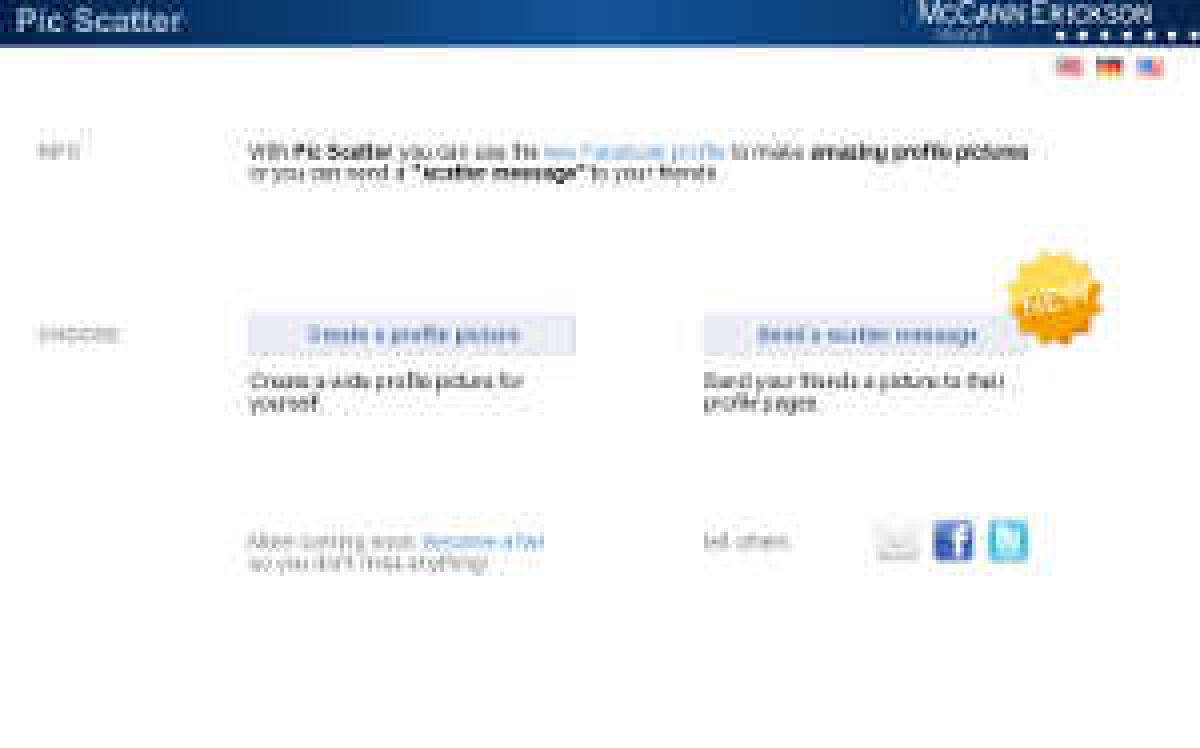 Pic Scatter, creare set di immagini in sequenza per Facebook - 