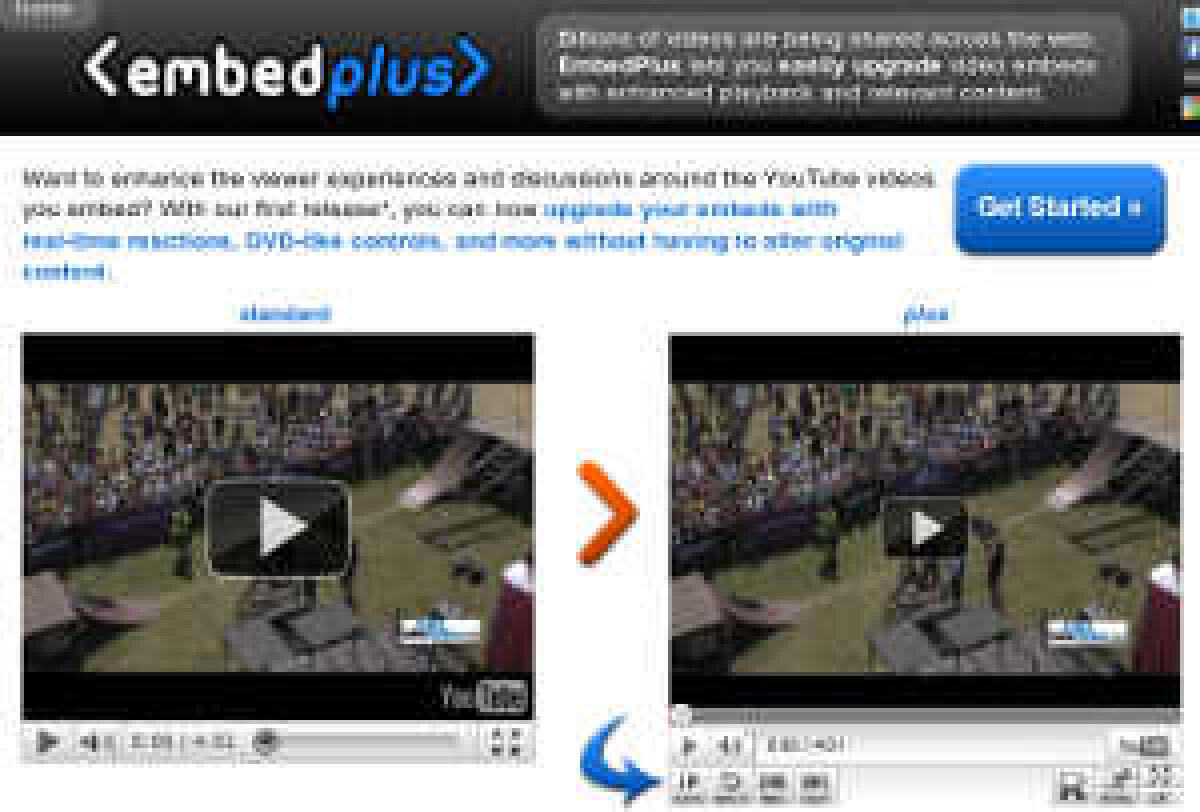 EmbedPlus, aggiungere pulsanti al player video di Youtube - 