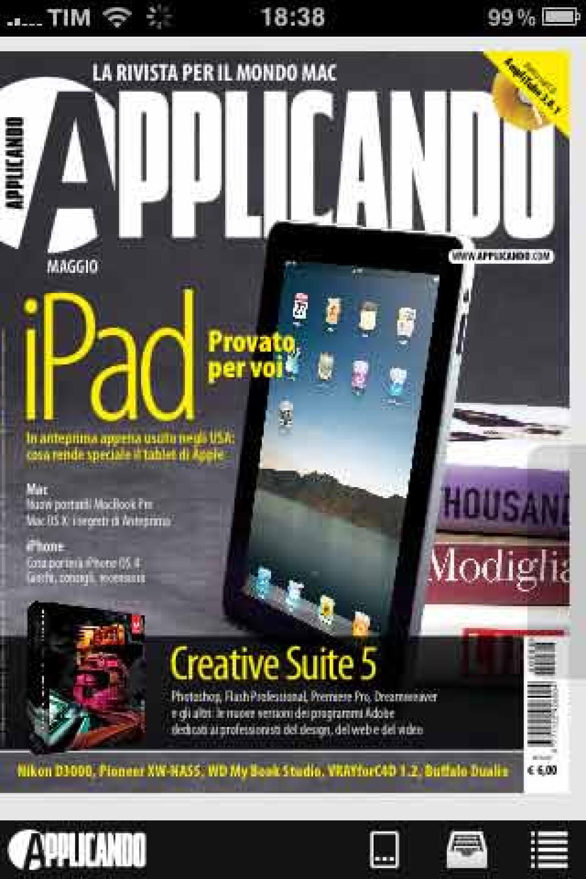 Applicando, rivista dedicata al mondo Apple, e' su iPhone - 