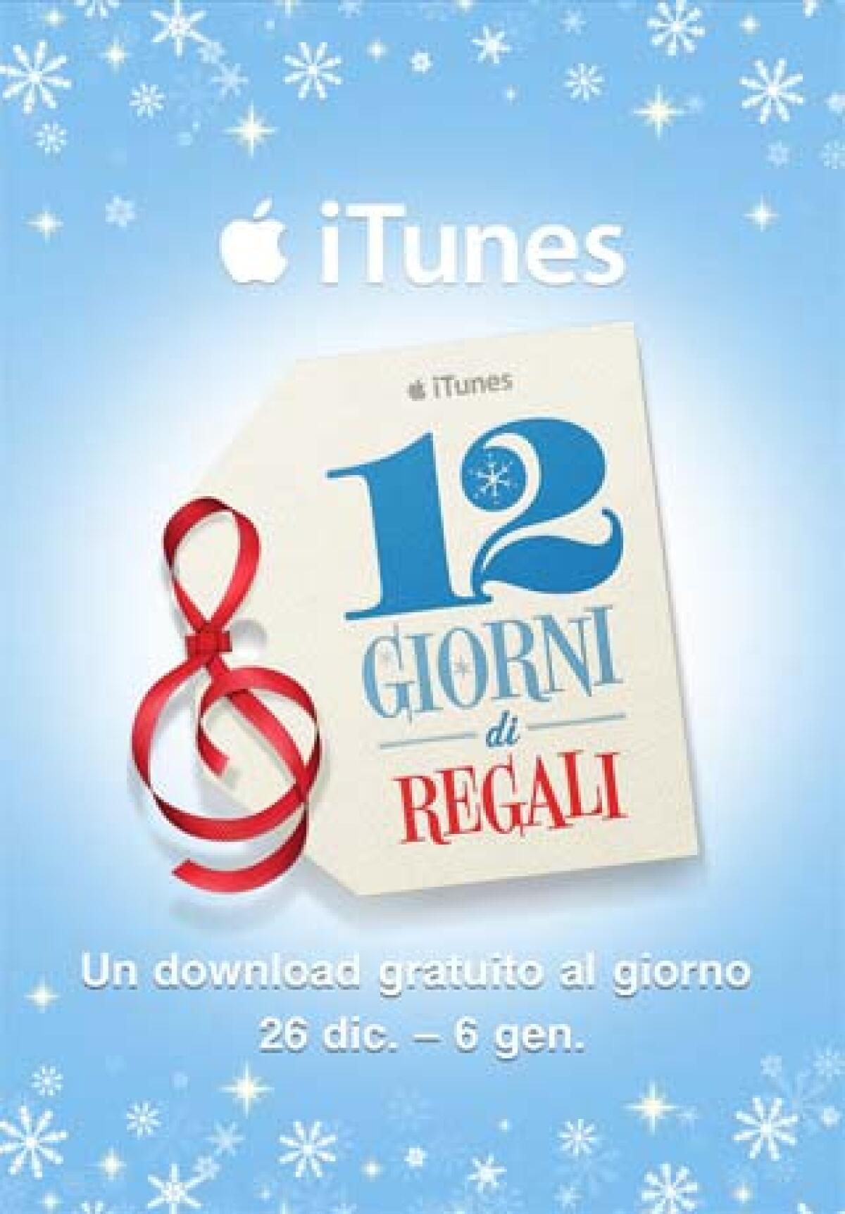 12 Giorni di Regali su iTunes: scaricabile l'applicazione iPhone di Apple - 