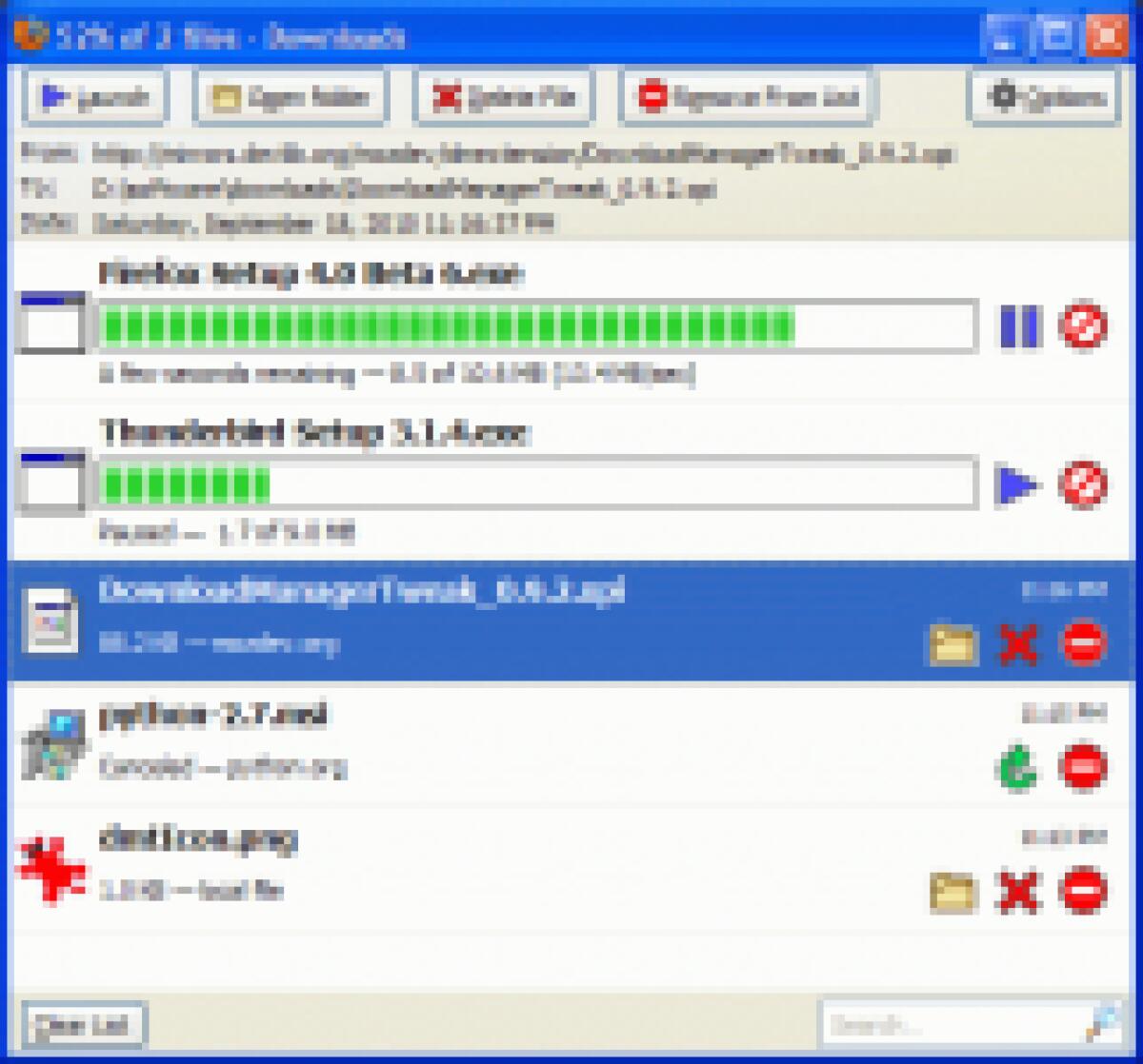 Come arricchire download manager Firefox - 