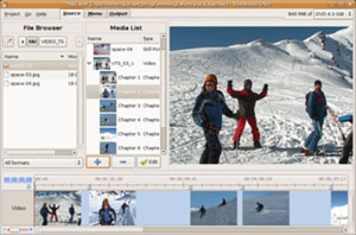 Software Dvd per Linux: ecco Bombono - 