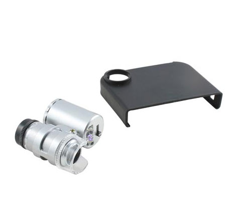 Trasformare iPhone in microscopio con 60X Microscope di USBfever