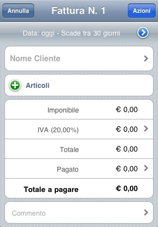 iPhone: Fatture al volo con Invoice2go Lite