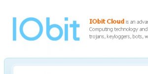 Antivirus online: IOBit Cloud