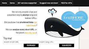 Long Shore, analizzare short link presenti in pagine web